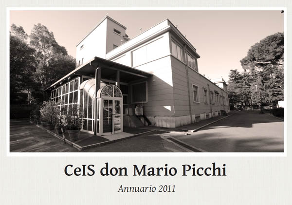 annuario 2011 del Centro Italiano di Solidarietà di Roma area dipendenze 